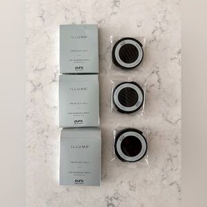 Pura Car Fragrance Refill - Illume Fresh Sea Salt - 3 NEW refills!!